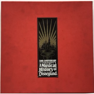 6CD Box Set  6ซีดีเพลง 50th Anniversary A Musical History Of Disneyland + Hard Cover Book หนังสือปกแข็ง 2005 ลิขสิทธิ์