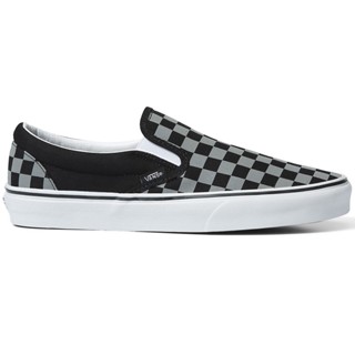 VANS SLIP ON CHECKER CHECK BLACK SNEAKERS สินค้ามีประกันแท้