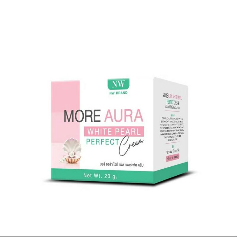 ครีมมอร์ออร่า เสตมเซลล์ไข่มุก White Pearl Perfect Cream