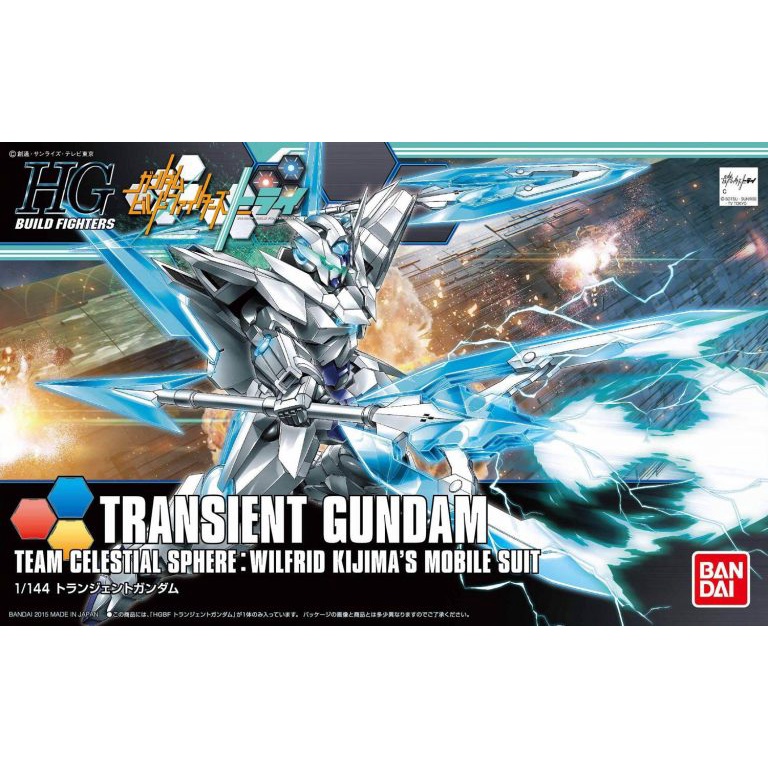 BANDAI HGBF 1/144 Transient Gundam