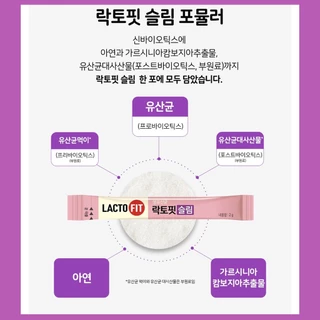 LACTO-FIT Probiotics Slim รุ่น Upgrade+