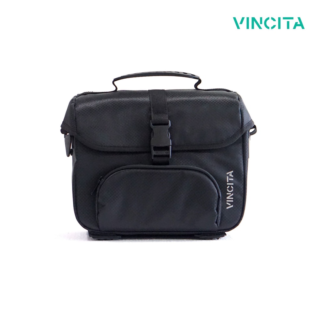 Vincita กระเป๋ามินิติดหน้าเฟรม สำหรับจักรยานบรอมตัน (B017B-AB) MINI FRONT BAG FOR BROMPTON การรับประกันสินค้า1ปี