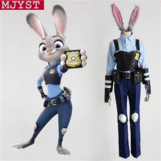 【พร้อมส่ง】Zootopia 2 Judy Christmas Cosplay ชุดคอสเพลย์ ชุดเกมอะนิเมะ ชุดเดรส