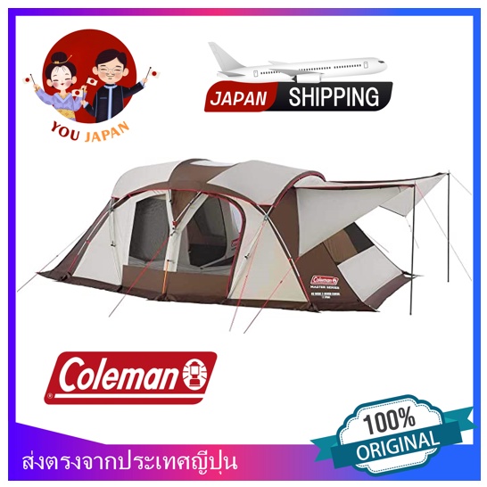 (Only 1 SALE) Ready stock Coleman 4S กว้าง 2 ห้อง Coleman 4S wide 2 room curve outdoor tent (Direct from Japan) enjoy comfortable camping all year round Coleman 's highest peak model for 4 seasons