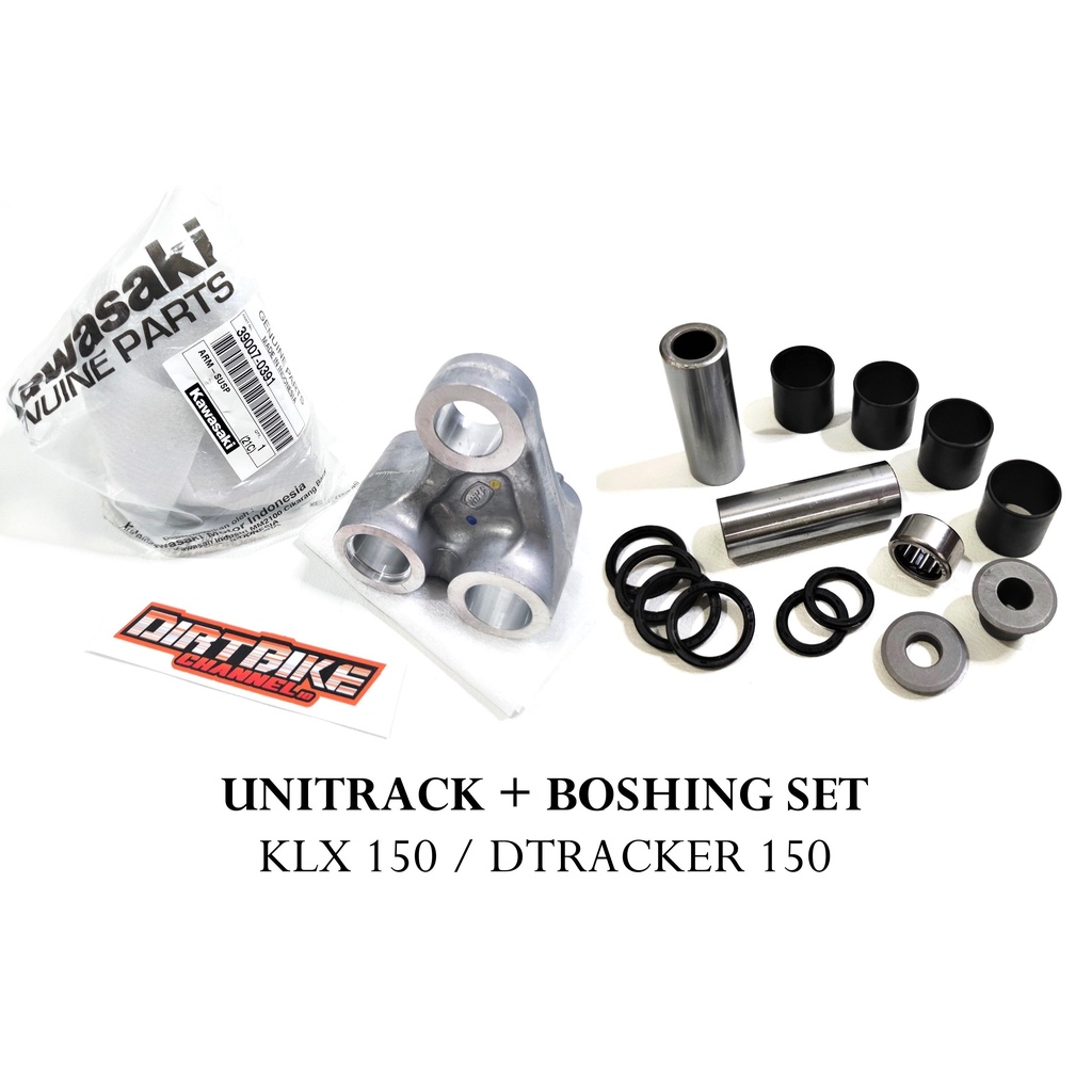ชุด Unitrack ดั้งเดิม + โบกิ้ง KAWASAKI KLX 150 Dtracker 150