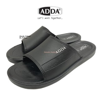 รองเท้าแตะ ADDA รุ่น 12Y01 สีดำ เบอร์ 7-10 แท้100%