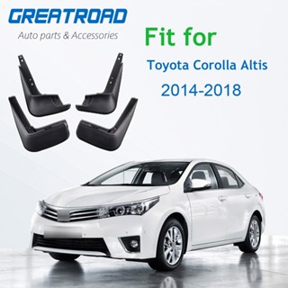 บังโคลนหน้า หลังรถยนต์ สําหรับ Toyota Corolla Altis 2014 -2018 2015 16 17