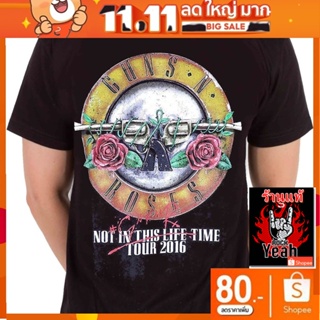 เสื้อวง Guns N Roses เสื้อ กันส์แอนด์โรสเซส เสื้อวินเทจ เสื้อยืดผช เสื้อวินเทจ RCM1712