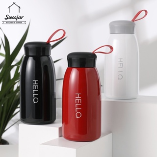 Sweejar กระติกน้ําร้อน สเตนเลส 304 กันรั่วซึม แบบพกพา 320 มล. 500 มล.