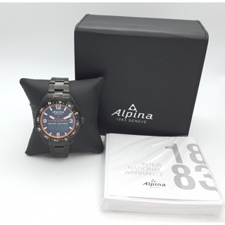 นาฬิกา ALPINA MENS AL-283LB05AQ 47 MM ALPINERX FIBERGLASS QUARTZ พร้อมกล่อง (ใหม่)