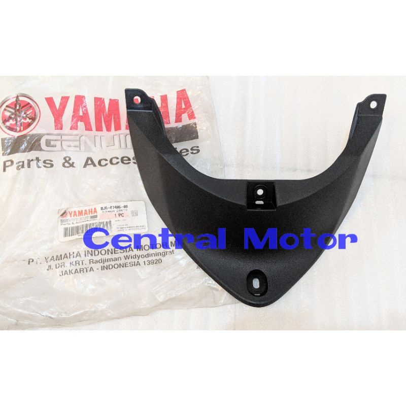 MESIN ฝาครอบเครื่องยนต์การเชื่อมต่อเบาะล่าง Fino Fi 125 ฉีดสีดําสีน้ําตาล Original Yamaha อะไหล่แท้ 