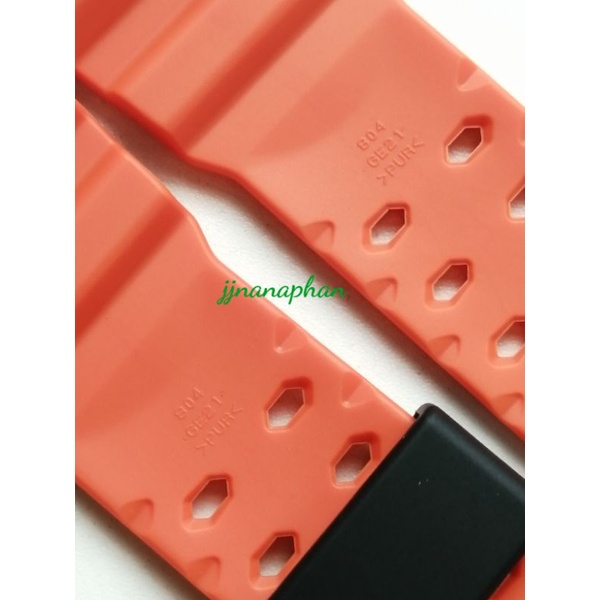 สายg-shockของแท้รุ่นga-1000สีส้มด้าน,มีฟร้อน(ไม่มีตะขอ)
