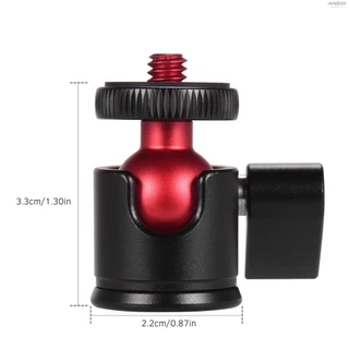 Andoer ขาตั้งกล้อง หัวบอล ขนาดเล็ก หมุนได้ 360 องศา สําหรับกล้อง DSLR