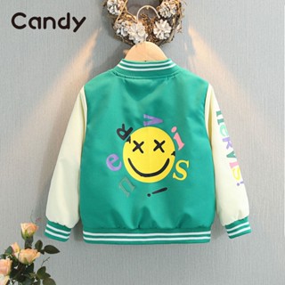 Candy Kids Candy เสื้อกันหนาวเด็ก แจ็คเก็ต เสื้อผ้าเด็ก ชุดเด็ก สไตล์เกาหลี นุ่ม และสบาย Beautiful สวย สไตล์เกาหลี ทันสมัย CK220095 36Z230909