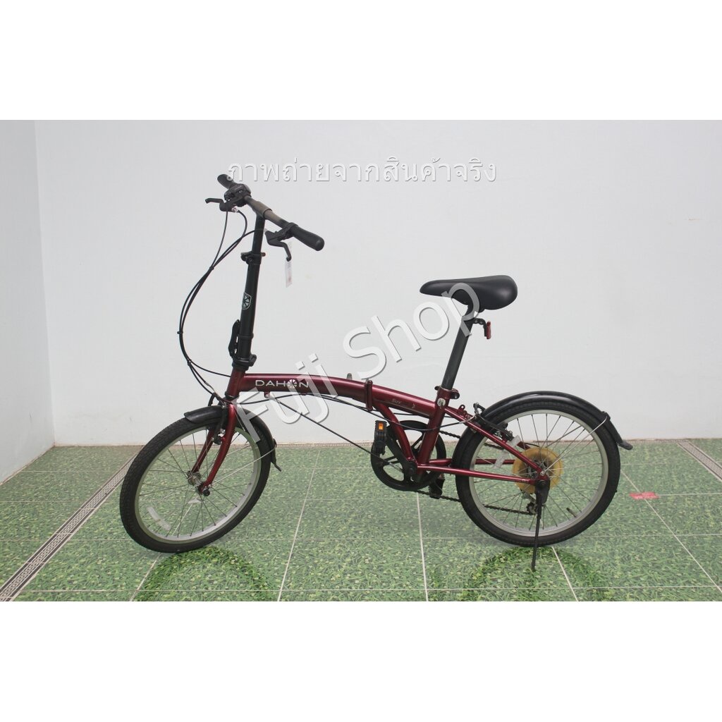 จักรยานพับได้ญี่ปุ่น - ล้อ 20 นิ้ว - มีเกียร์ - Dahon SUV 06 - สีแดง [จักรยานมือสอง]