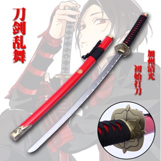 Japanese Sword ดาบซามูไร นินจา เปิดคม คาตานะ ญี่ปุ่น Touken Ranbu โทเคน รันบุ ป่วยดาบ Kiyomitsu คะชู คิโยมิทสึ Ninja