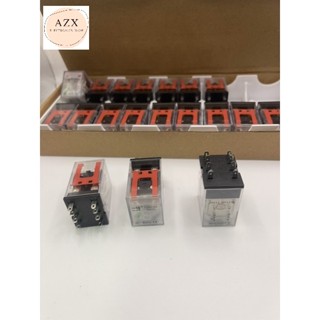 พร้อมส่ง! Relay MY2(MY2-GS) AC 12V กระแสสลับ, DC 12V, AC 24V, DC 24V, AC 100/110V กระแสสลับ, AC 220/240V รีเลย์