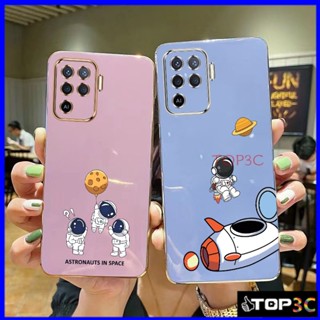  เคส Oppo A94 Reno6 5G A93 Reno2 F Reno2 Reno 5 Reno4 เคสโทรศัพท์มือถือ ลายดาวอวกาศ Nasa สําหรับ XQ