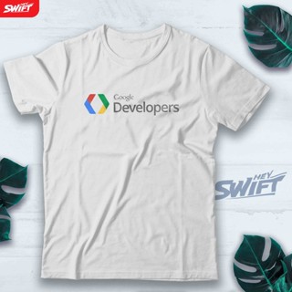 เสื้อยืด ลาย Google Developers DISTRO