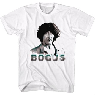 Bogus Bill and Teds T-Shirt เสื้อคู่ เสื้อยืด เสื้อวินเทจชาย เสื้อครอปสายฝอ