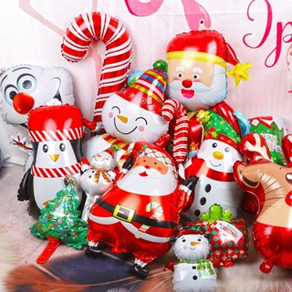 Christmas Foil Balloons Santa Claus Balloon Standding Balloon Christmas Santa Balloon Xmas Party Supplies Home Decortion