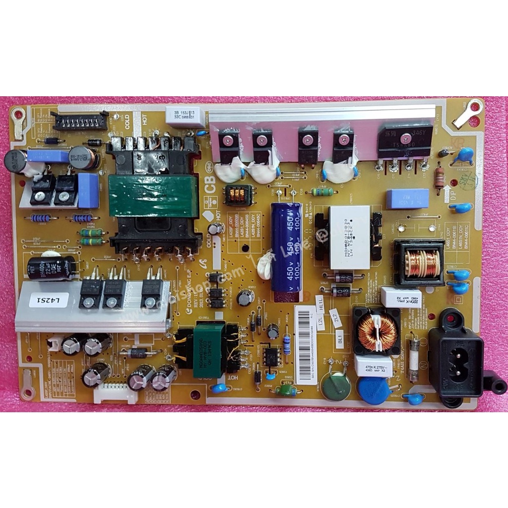 พาวเวอร์ซัพพลาย ทีวี ซัมซุง Power Supply TV SAMSUNG อะไหล่ของแท้/ถอด HG46AB690QW :UA46F5500AR :HG40A