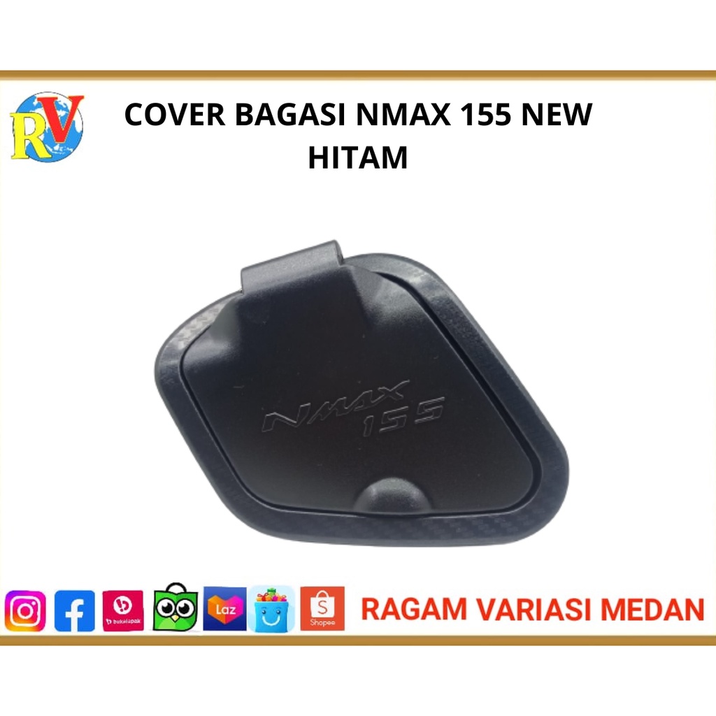 LUGGAGE COVER / LUGGAGE COVER NMAX 155 ใหม่ สีดํา