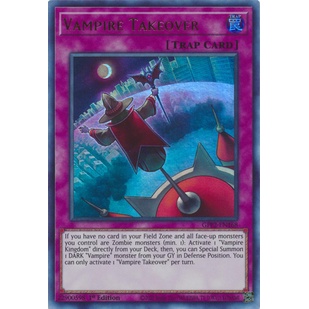 การ์ด Yugioh - TCG (UK) - Vampire Takeover / GFP2-EN168