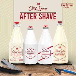 *ลด45.-ใส่โค้ด N2V2SQ* *โกนหนวดๆ* Old Spice After Shave Classic 188ml ครีมหลังโกนหนวด กลิ่นคลาสสิคสมุนไพร