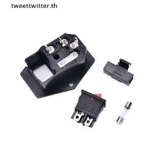 โมดูลปลั๊กฟิวส์ 3Pin iec320 c14 10A 250V