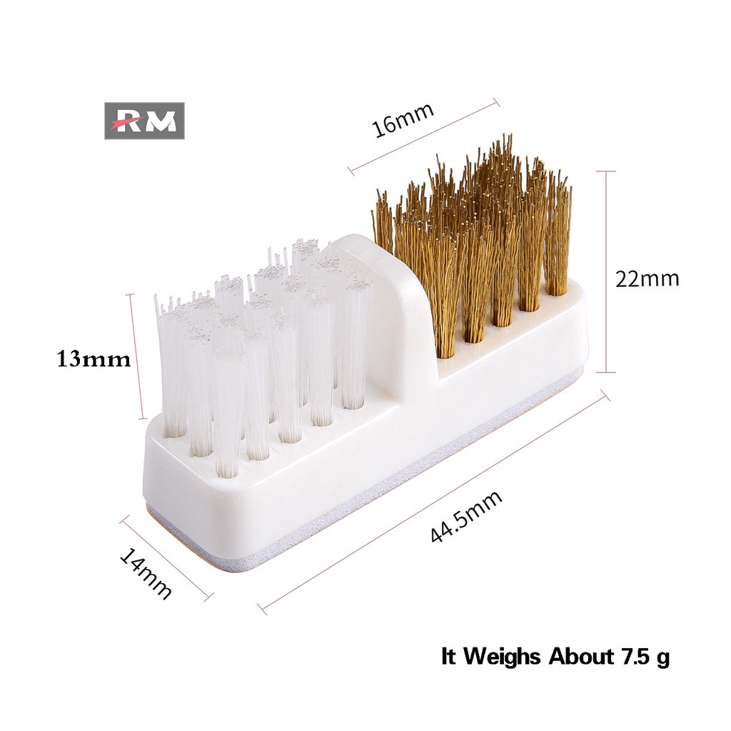แปรงขัดเล็บ หัวเจียรเซรามิค สายทองแดง ขนาดเล็ก มีกาวในตัว แปรงปัดฝุ่น แปรงขัดเล็บไฟฟ้า หัวเจียรทําความสะอาด - รูปที่ 7