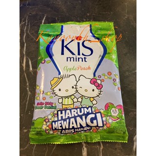 KIS mint apple peach (HARUM MEEANGI ABIS MAKAN) ลูกอมรสแอปเปิ้ลพีช นำเข้าจากอินโดนีเซีย