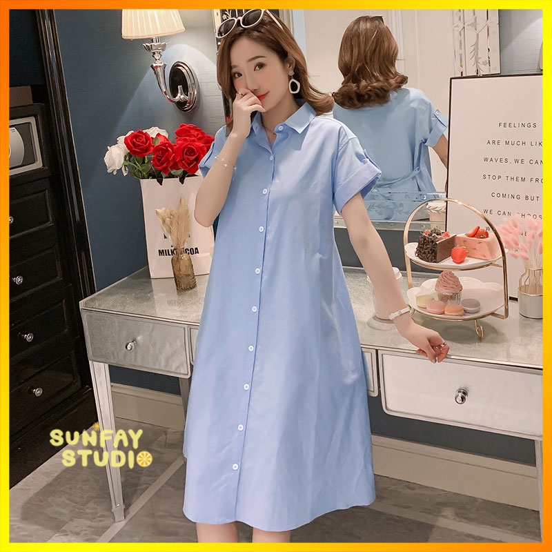 ชุดเดรสยาวคุณเเม่ตั้งครรภ์ ชุดเดรสยาว ชุดคลุมท้องสำหรับคุณแม่ ผ้านิ่ม ใส่สบายไม่อึดอัด เดรสคลุมท้อง