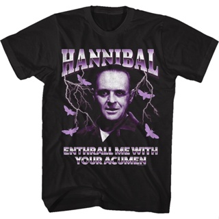 Enthrall Me Silence of the Lambs T-Shirt เสื้อยืดสวยๆ เสื้อยืด cotton เสื้อยืดแขนสั้น เสื้อยืดเท่