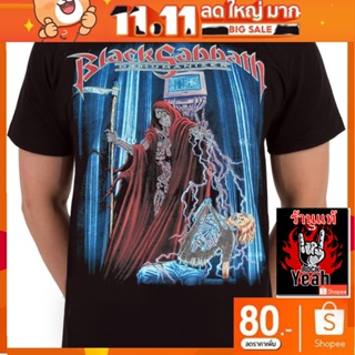 เสื้อวง Black Sabbath เสื้อยืด แบล็กแซ็บบาธ เสื้อยืด วงดนตรี เสื้อวินเทจ RCM1568