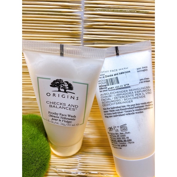 Origins checks and balances frothy face wash