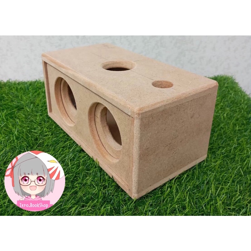 ตู้ลำโพงเปล่างานดิบ 2.5 นิ้ว, 2 นิ้ว DIY พาสซีฟ 88*48mm & 98*47mm