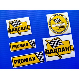 Bardahl สติกเกอร์ พิมพ์ลาย PROMAX สําหรับแข่งรถ