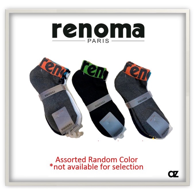 RENOMA 3in1 Combo ถุงเท้าคละสี (A43)