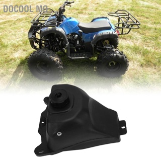 Docool Mo ถังน้ํามันเชื้อเพลิง พร้อมฝาปิด พลาสติก Abs สีดํา สําหรับรถ Atv 50cc 70cc 90cc 100cc 110cc 125cc