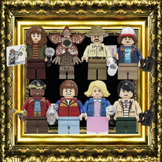 สิ่งแปลกหน้า Demogorgon Eleven Dustin Micke Building Blocks ของเล่นสําหรับเด็ก Minifigures ของขวัญวันเกิด