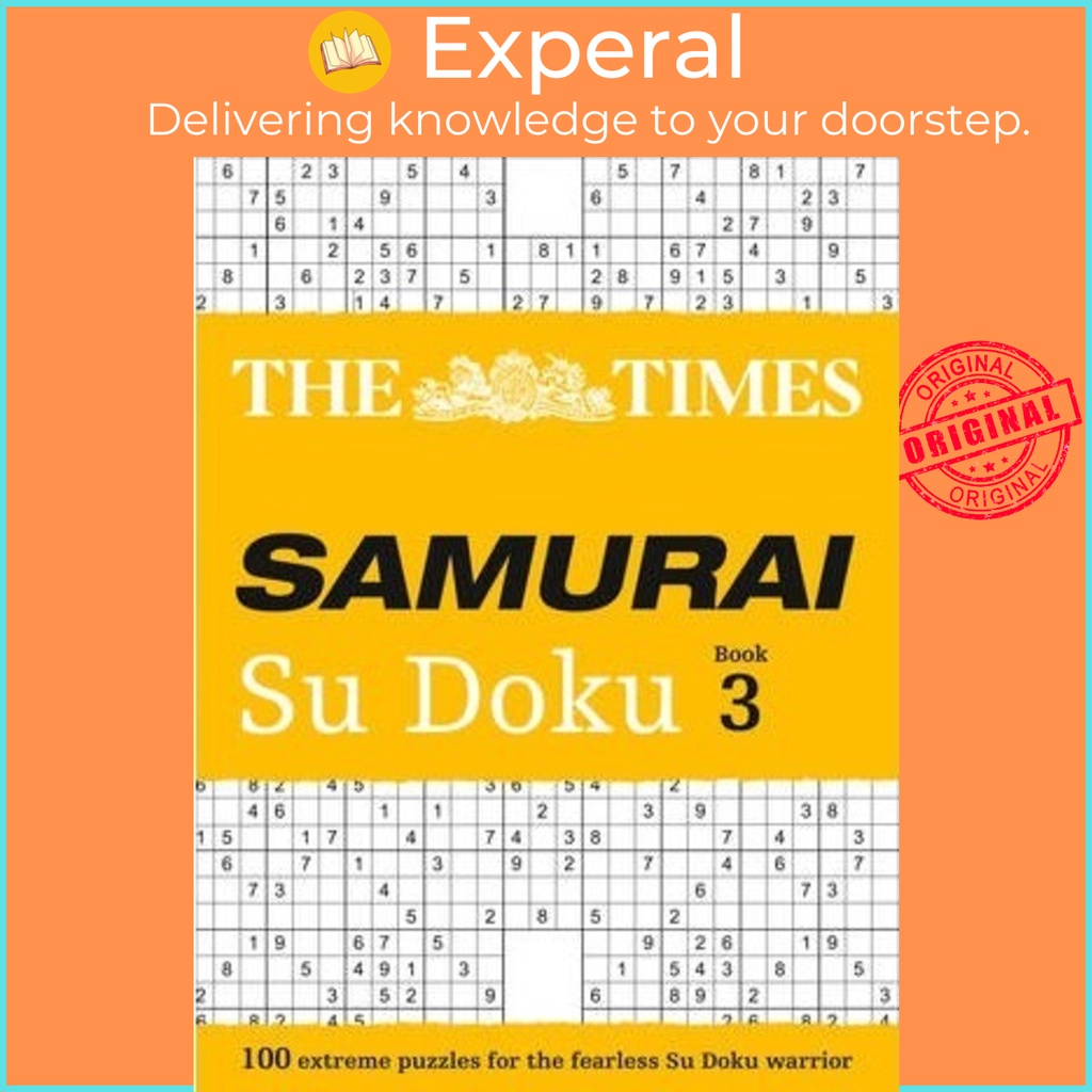 The Times Samurai Su Doku 3 : 100 ปริศนาท้าทายจาก Times โดย The Times Mind Games (ฉบับสหราชอาณาจักรป