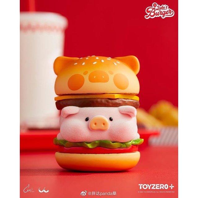 [Toy Planet] ของเล่นฟิกเกอร์ POP MART Popmart ART Toy LULU's burger Limit 52toys