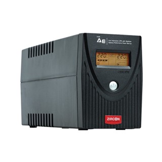 (48) UPS (เครื่องสำรองไฟฟ้า) ZIRCON AE 1000VA/550W รับประกัน 2 ปี