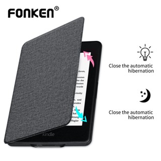 FONKEN Kindle เคสหนังป้องกันรอยหน้าจอ สําหรับ Paperwhite4 PQ94WIF