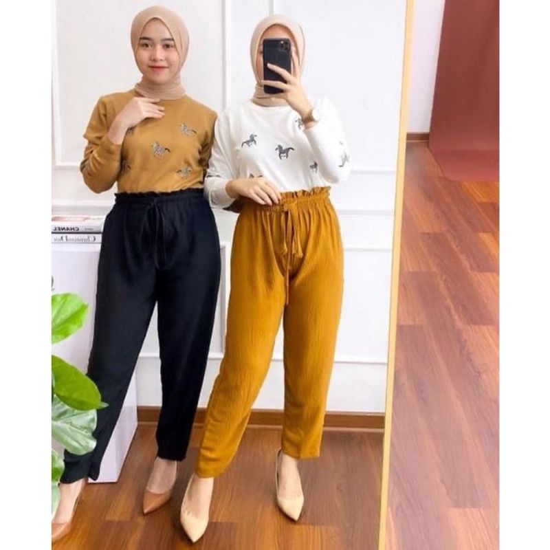 JORALI PANTS CRINKLE / BAGGY PANTS AIRFLOW PREMIUM / BAGGY PANTS
