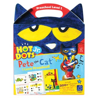 [ 3 ขวบ +] Hot Dots Jr.peta the cat I Love Preshool Set [ของแท้จากแบรนด์ Educational Insights] [พร้อมส่ง] !!!!