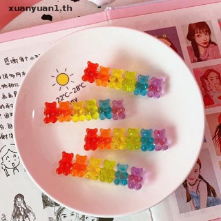 Xuan กิ๊บติดผม รูปปากเป็ด หมี สีแคนดี้ เครื่องประดับ สําหรับผู้หญิง