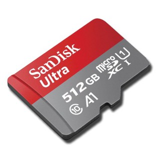 SanDisk Ultra microSDXC, SQUAC 512GB, A1, C10, U1, UHS-I, 150MB/s R, 4x6, 10Y ME6-000963 การ์ดความจำ