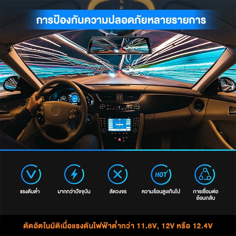 DDPAI IPS Intelligent Hardwire Kit สายต่อตรงเพื่อบันทึกตอนจอด รองรับรุ่น MINI 2X/Z60/Z60 Pro/Z50 Pro/MINI Pro 2K/N3/N5 thumbnail 4